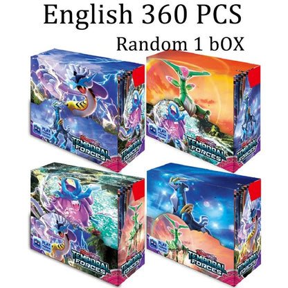 ?Mais Recente 324 Peças Cartas Pokémon Sol & Lua XY Evoluções Caixa de Booster Pokémon Brinquedo de Cartas Colecionáveis para Crianças?