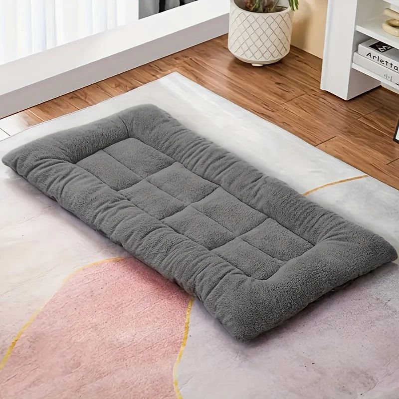 120cm Cama de Sofá para Cachorro Quente Inverno Cama para Cães e Gatos Casa de Dormir Casinha Tapete Gato Filhote Colchão Almofada para Casa de Animais para Cães Grandes