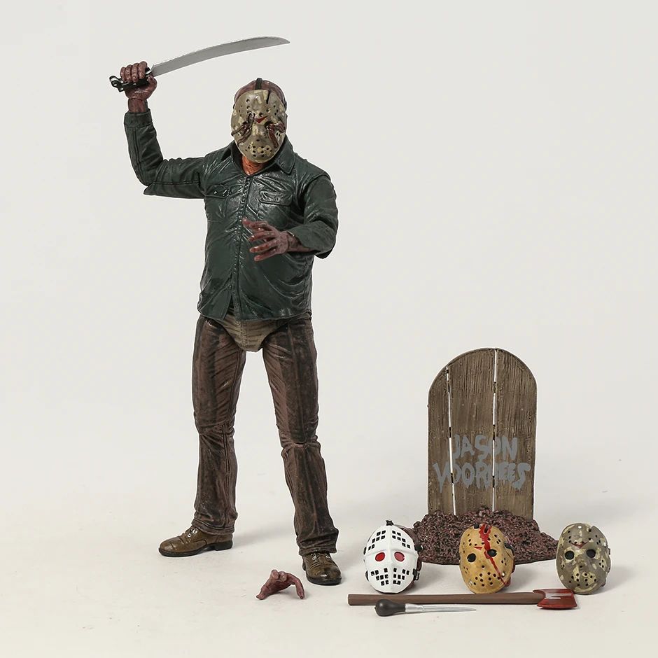 NECA Horror Movie Character Jason Action Figure Collectible Model Toy Gift Doll Figurine