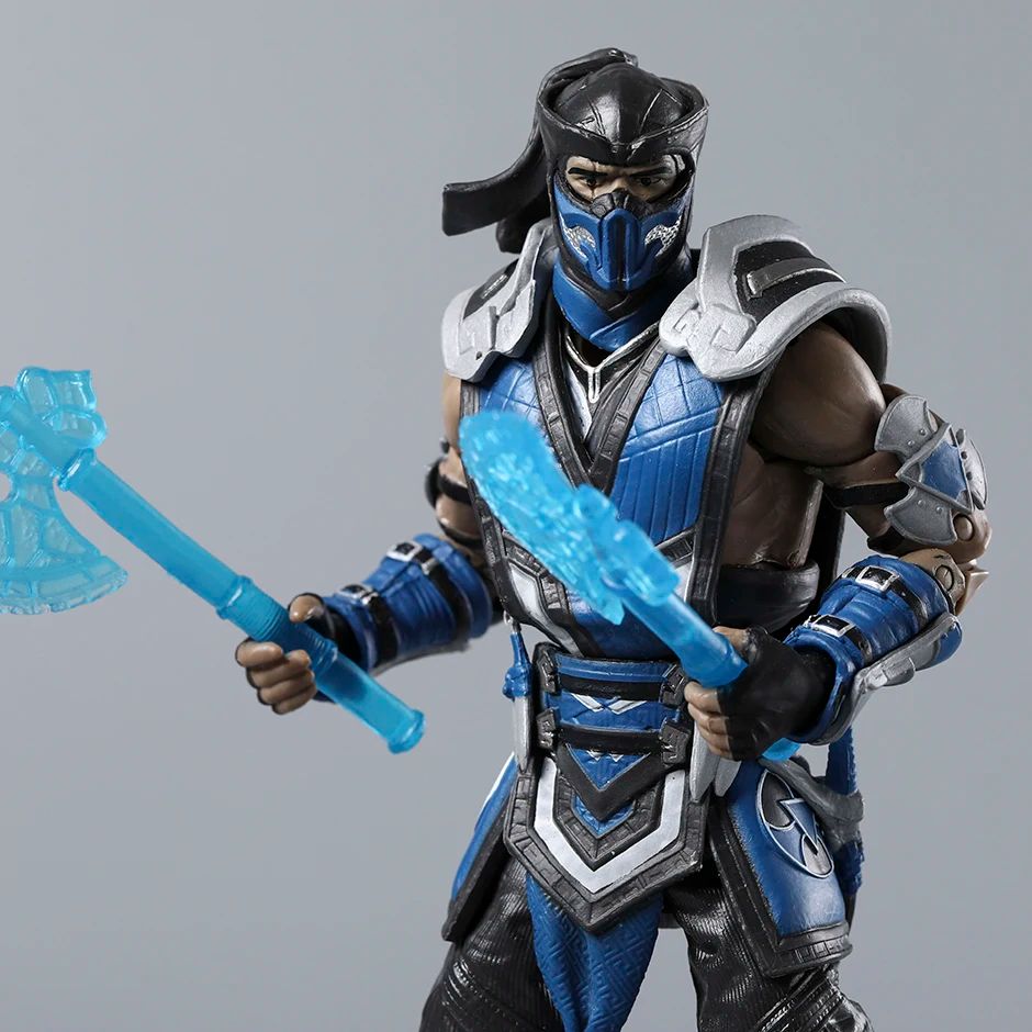Sub-Zero Scorpion Mortal Kombat Decorations Action Figure Collection Toy Gift