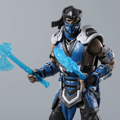 Sub-Zero Scorpion Mortal Kombat Decorations Action Figure Collection Toy Gift