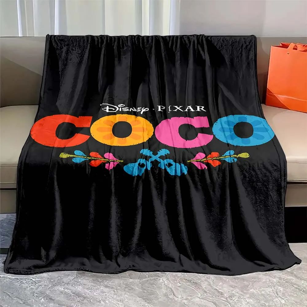 Soft Coco Miguel cartoon Blanket Warmth Plush Throw Blanket Bedspread Sofa Suitable for Living Room Bedroom Warm Blanket