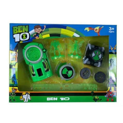 Original BEN10 Omnitrix Ben Tennyson Relógio de Projeção Dispositivo de Transformação Som Luz Action Figure Brinquedo Colecionável ou Enfeite