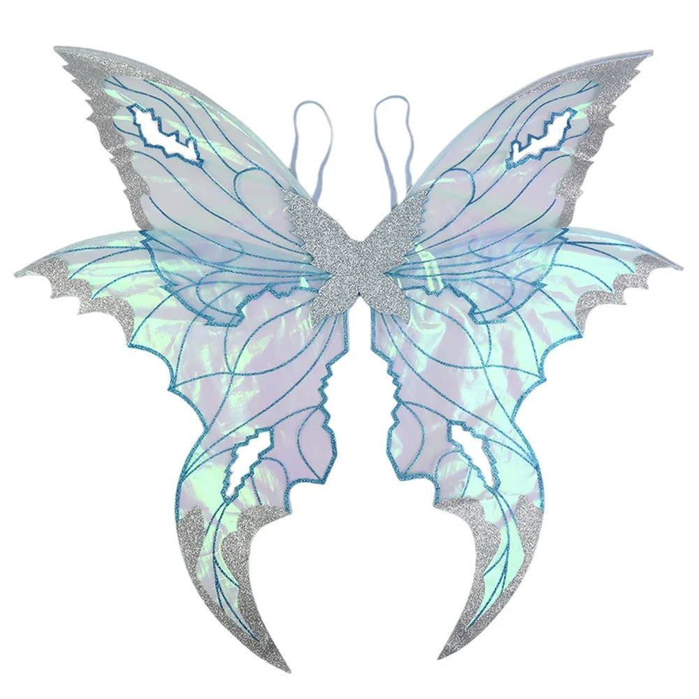 1PC Adults Fairy Wings Girls Sparkling Angel Wings Butterfly Costume Wings Halloween Costume Dress up Party Favor Christmas Gift