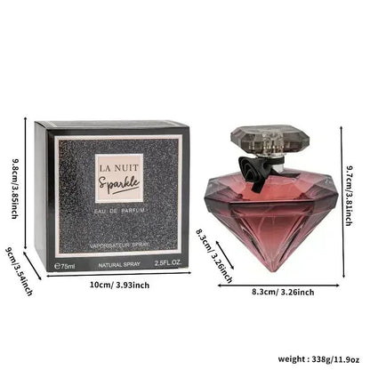 75ML Original Women Perfume Cologne Frangrance Body Mist Girl Perfumes Diamond Sexy Lasting Fruit Fragrance Brume Gift