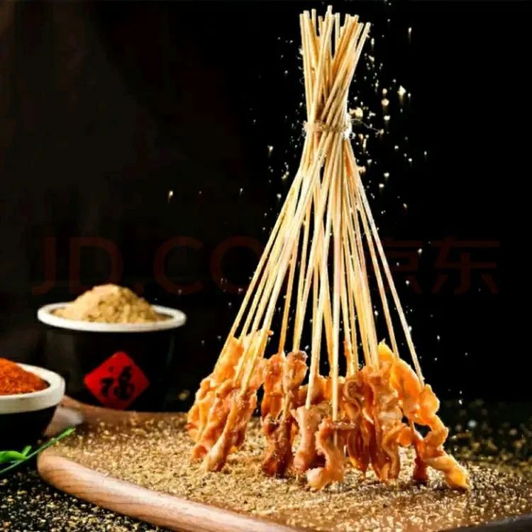 90pcs Bamboo Stick Food Grade Bamboo Skewer Sticks Disposable Natural Wood Long Stick For Barbecue Fruit BBQ Tools 15/20/25/30cm