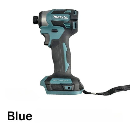 Parafusadeira de Impacto sem Fio Makita DTD173 18V LXT BL Motor sem Escova Furadeira Elétrica Modo Madeira/Parafuso/T 180 N·M Ferramentas Elétricas Recarregáveis