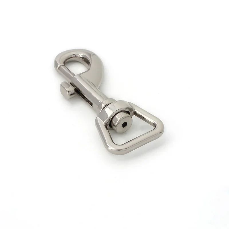 Dog Leash Clip Pets Carabiner Auto Locking Carabiner With Swivel Rotating Ring For Outdoor Keychain Pet Leash Hook Accessories