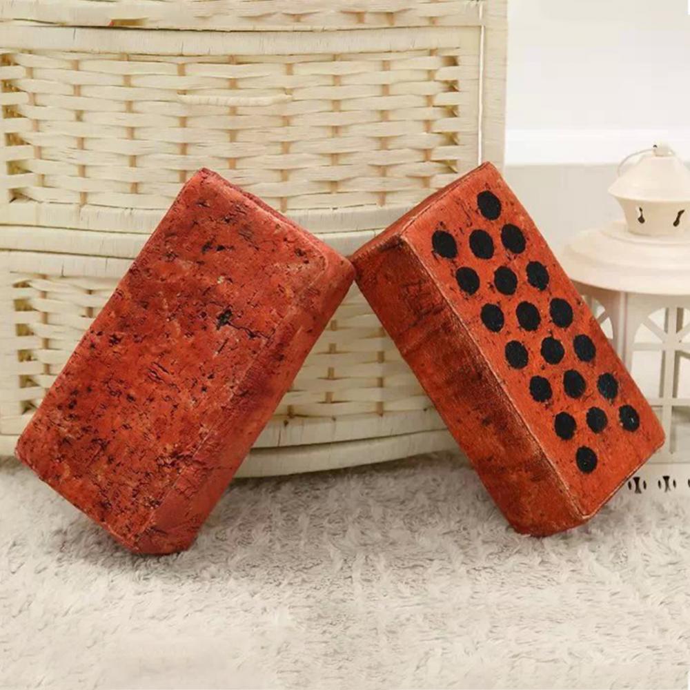 Simulation Brick Wood Block Pillow Nap Rest Sponge Cushion Plush Pillow Home Decor Sofa Ornament Bedroom Sleeping Pillow Cushion