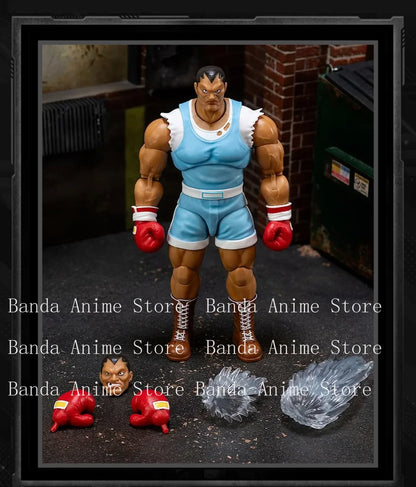 Jada Toys Street Fighter 2 Gouki M Bison  E Honda Action Figure Genuine Figurines PVC Collection Boxer Balrog Game Toy Gift