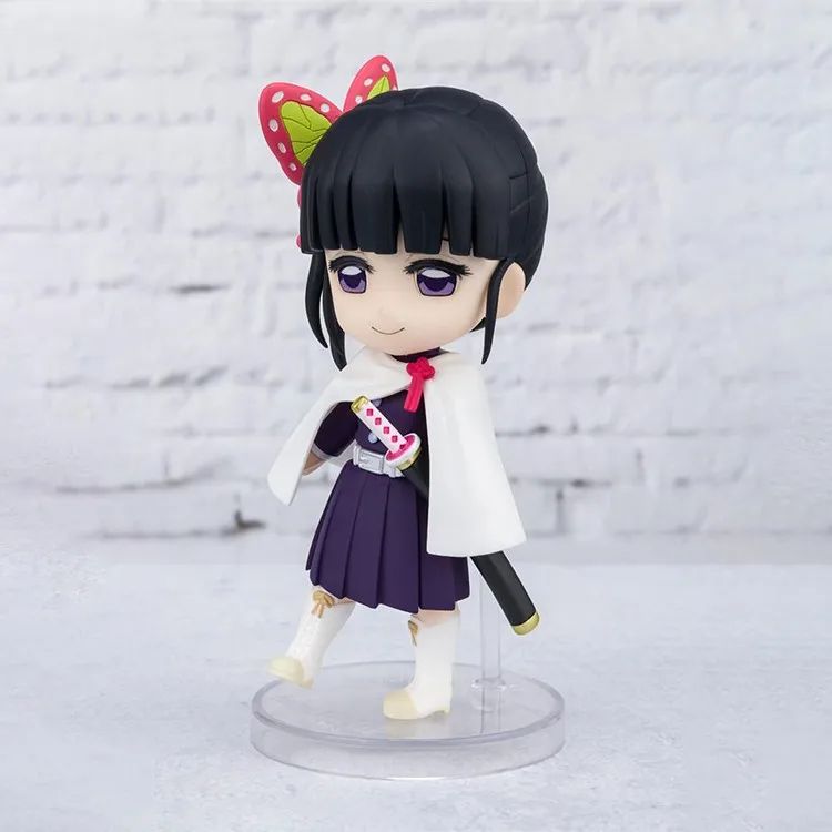 Em Estoque Original Bandai Figuarts Mini Demon Slayer Blade Fornalha Porta Anime Figura Q Versão Bonito Modelo Brinquedos