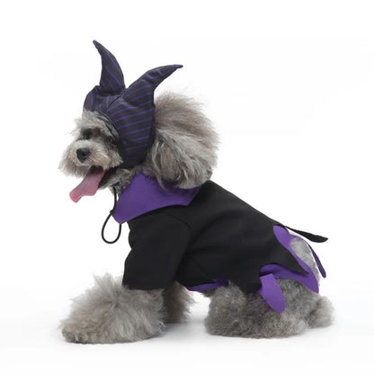 Fantasia de Halloween para Cães e Gatos, Vestido de Fada Borboleta Engraçado com Asa Destacável, Roupa para Pet, Vestido de Festa, Fantasia de Cosplay