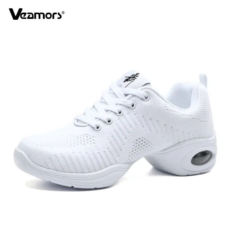 Jazz Dance Shoes For Women's Dance Sneakers Lightweight Breathable Woman Dancing Shoes