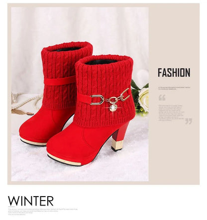 Sapatos femininos de salto agulha super alto com plataforma, sapatos de salto alto, scarpins femininos, botas de tornozelo de camurça bico fino para mulheres, botas de salto grosso NOVO