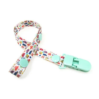 1pc Baby Pacifier Clip Chain: Soft material with cute design, secure clip prevents loss, guards baby's happy moments