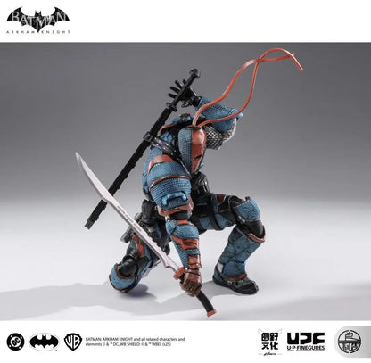 100%Original LPZZ Studio 1/12 Deathstroke Batman Arkham Knight Batsuit V8 04 Bonecos de Ação Modelo do Filme do Batman