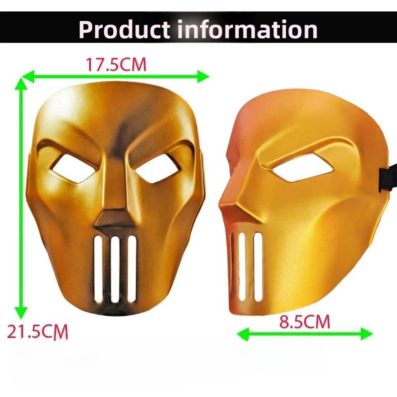 New Cool Ninja Mask Jones Mask Festival Party Cosplay Mask Turtle Samurai Masques Divine Turtle Movie Character Play Props