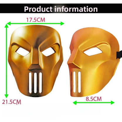 New Cool Ninja Mask Jones Mask Festival Party Cosplay Mask Turtle Samurai Masques Divine Turtle Movie Character Play Props