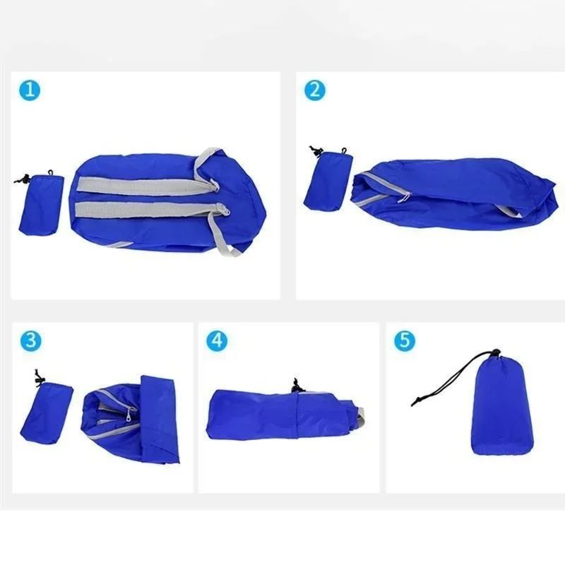 Mochila Dobrável Leve à Prova D'água Portátil para Esportes, Viagens e Caminhadas - Equipamento Durável para Aventuras ao Ar Livre