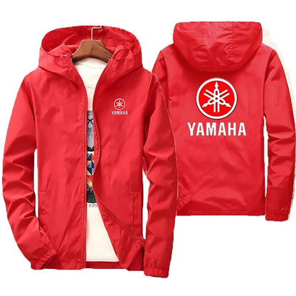Yamaha Men's Thin Breathable Racing Motorcycle Outdoor Jacket Summer Sunscreen Leisure Windbreaker Coat for Lady