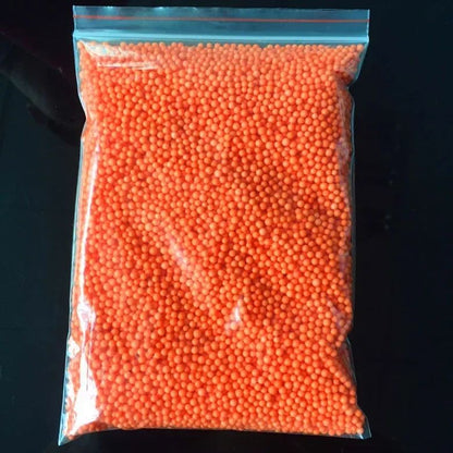 14000Pcs Polystyrene Filler Styrofoam Balls Bottle DIY Snow Mud Accessorie Small Tiny Foam Beads for Gift Box Balloon Decoration