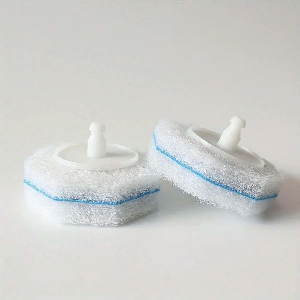 2/10/20pcs Escova de Vaso Sanitário Atualizada com Cabo, Refis de Cabo de Limpeza Descartáveis Compatíveis com Vaso Sanitário