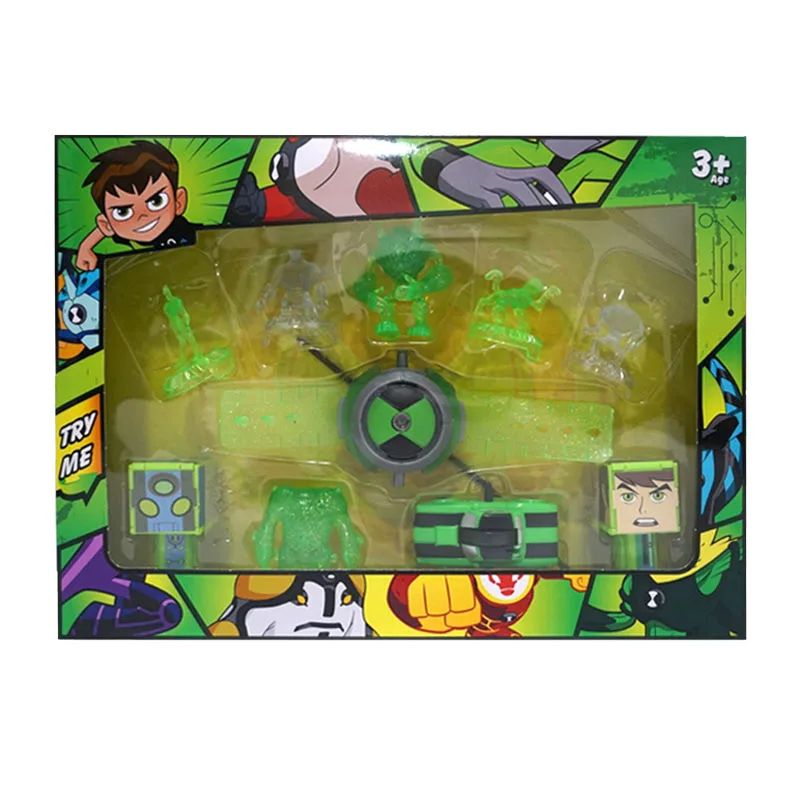Original BEN10 Omnitrix Ben Tennyson Relógio de Projeção Dispositivo de Transformação Som Luz Action Figure Brinquedo Colecionável ou Enfeite