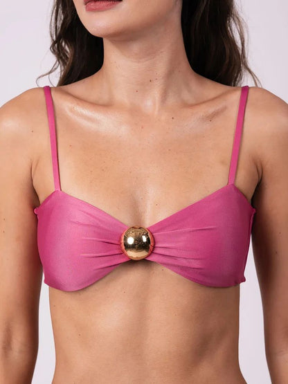 2025 Women 3 Piece Bikini Sets Spaghetti Strap Swimsuits Sexy High Split Beachwear Long Skirt Bathing Suit Vacation Wear K92