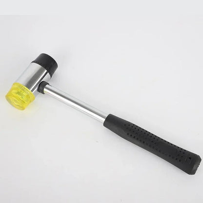 Martelo de Borracha com Duas Faces Macias 25mm Multifuncional para Contas de Vidro de Janela com Cabeça de Nylon