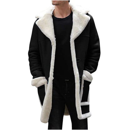 Men Coat Winter thicken to keep warm Outwear two way wear Coat Mens gentle Parka Jackets Long Overcoats male Brand Clothing