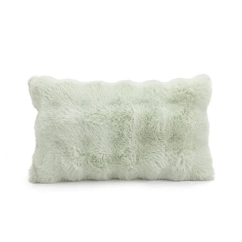 Pillowcase Decorative Home Pillows White Pink Retro Fluffy Soft Throw Pillowcover For Sofa Couch Cushion Cover 45x45 Pillow Hugs