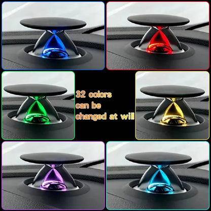 Elevador Tweeter para alto-falante com luz ambiente para Audi A6 C7 C8 A7 A4 A5 B8 B9 Q5 2017-2024 corneta de painel central Lâmpada profissional