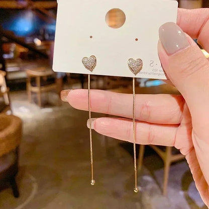 Brincos de Folhas Douradas com Cristal Verde para Mulheres Acessórios Diários de Individualidade Presentes de Joias para o Dia dos Namorados Aniversário