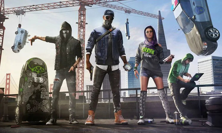 Game Watch Dogs 2 WD2 Mask Marcus Holloway Wrench Cosplay Rivet Face Mask Half Face PVC Plastic Mask Party Cosplay Props