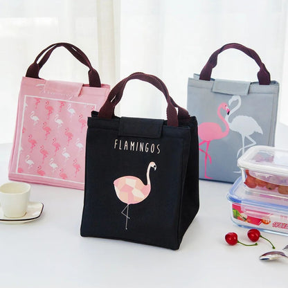 Preservation Baby Food Milk Bottle Heat/cold Storage Insulation Bags Waterproof Swan Bag Lunch Bag Infant Kids Food Bag