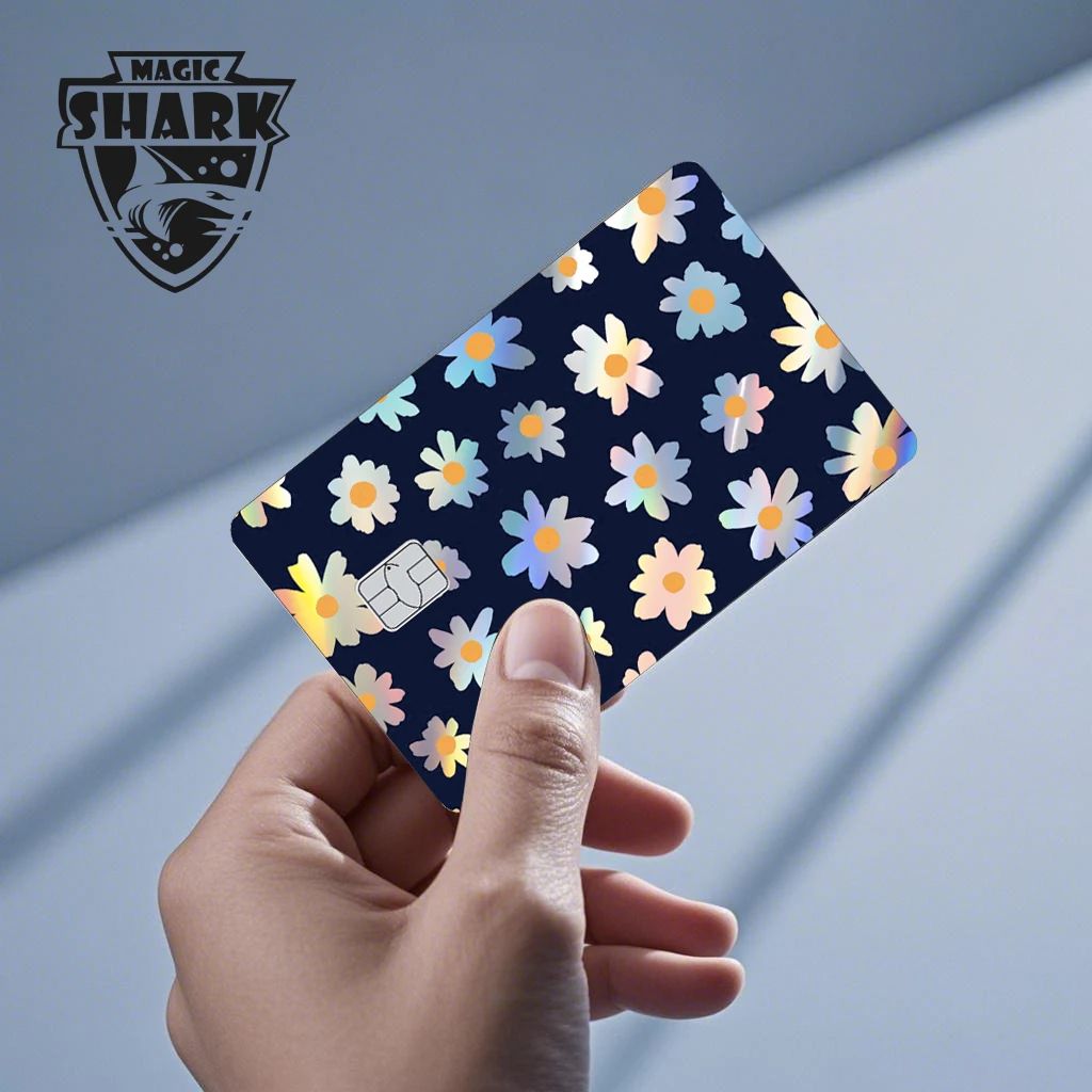 Filme de cobertura holográfico a laser Magic Shark Skull Panda Hunter Broke Blue Eyes Dragon para cartão de crédito e débito bancário