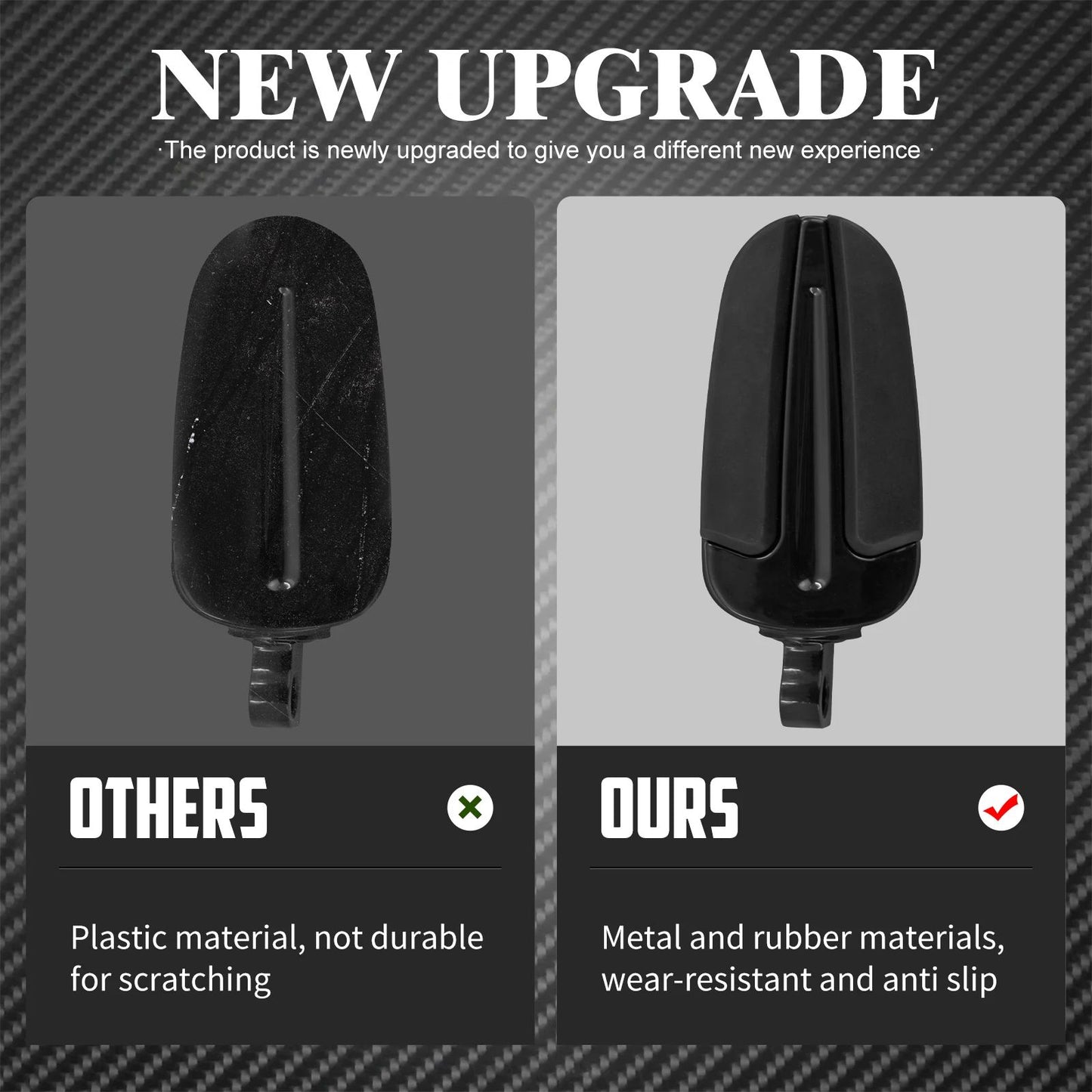 Motorcycle Rear Footpegs Pedal Slipstream Passenger Footrest For Harley Touring Road King FLHR Softail Fat Boy Dyna Sportster XL