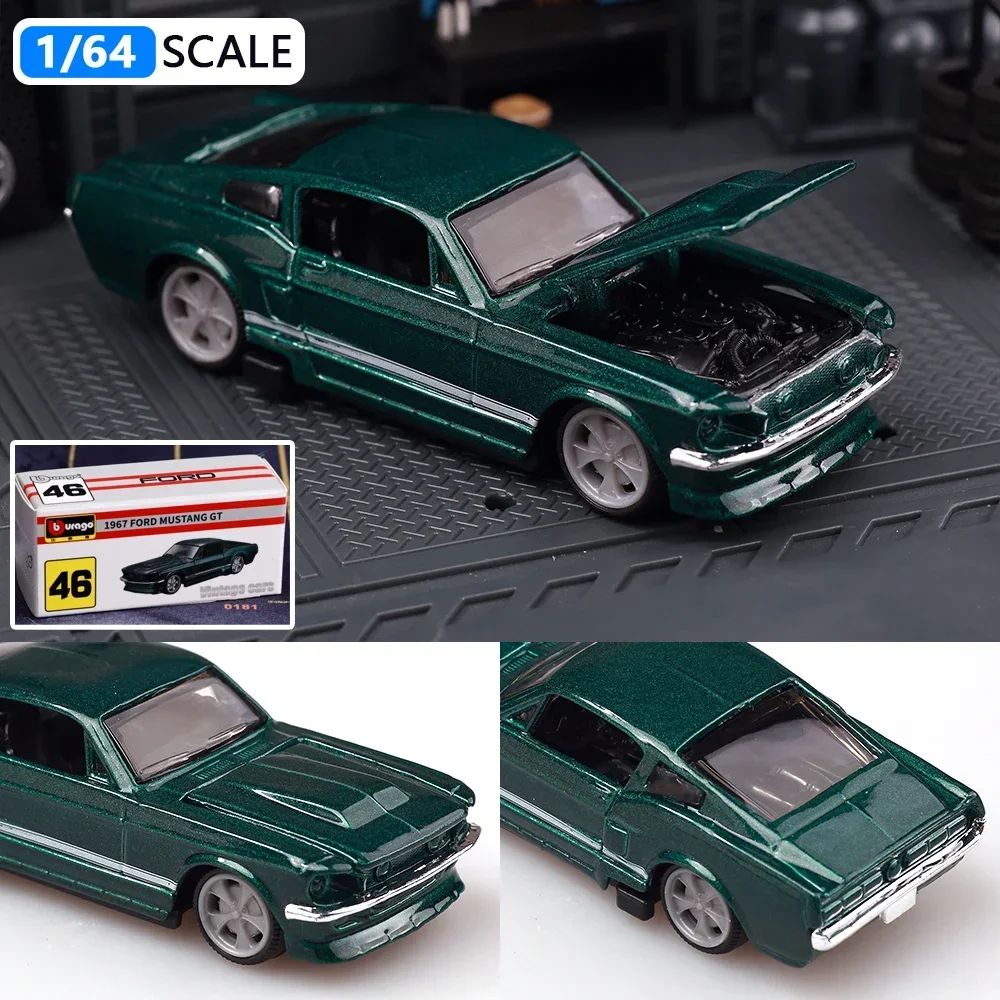 Bburago 1:64 Porsche 911 GT2 Lamborghini Ferrari SP3 812 1959 Cadillac Miniatura de Carro de Liga Fundida Brinquedo de Coleção Presentes
