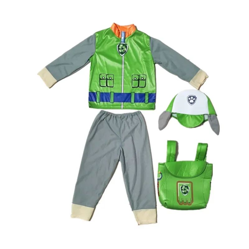 Anime Dog Patrol Kids Cosplay Costume Marshall Chase Skye Zuma Rubble Children Tops Pants Patrol Uniform Halloween Costume