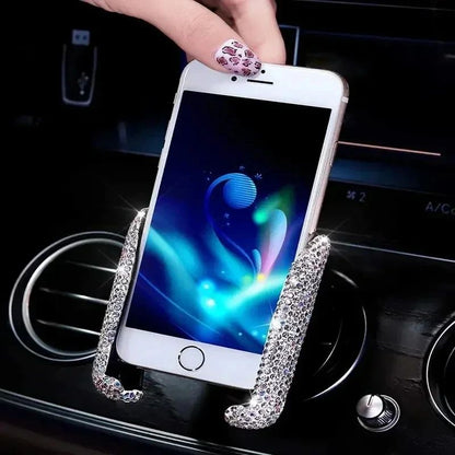 VIKEFON Suporte Universal para Celular para Carro Suporte para Celular Saída de Ar Clipe Estável Acessórios para Interior de Carro