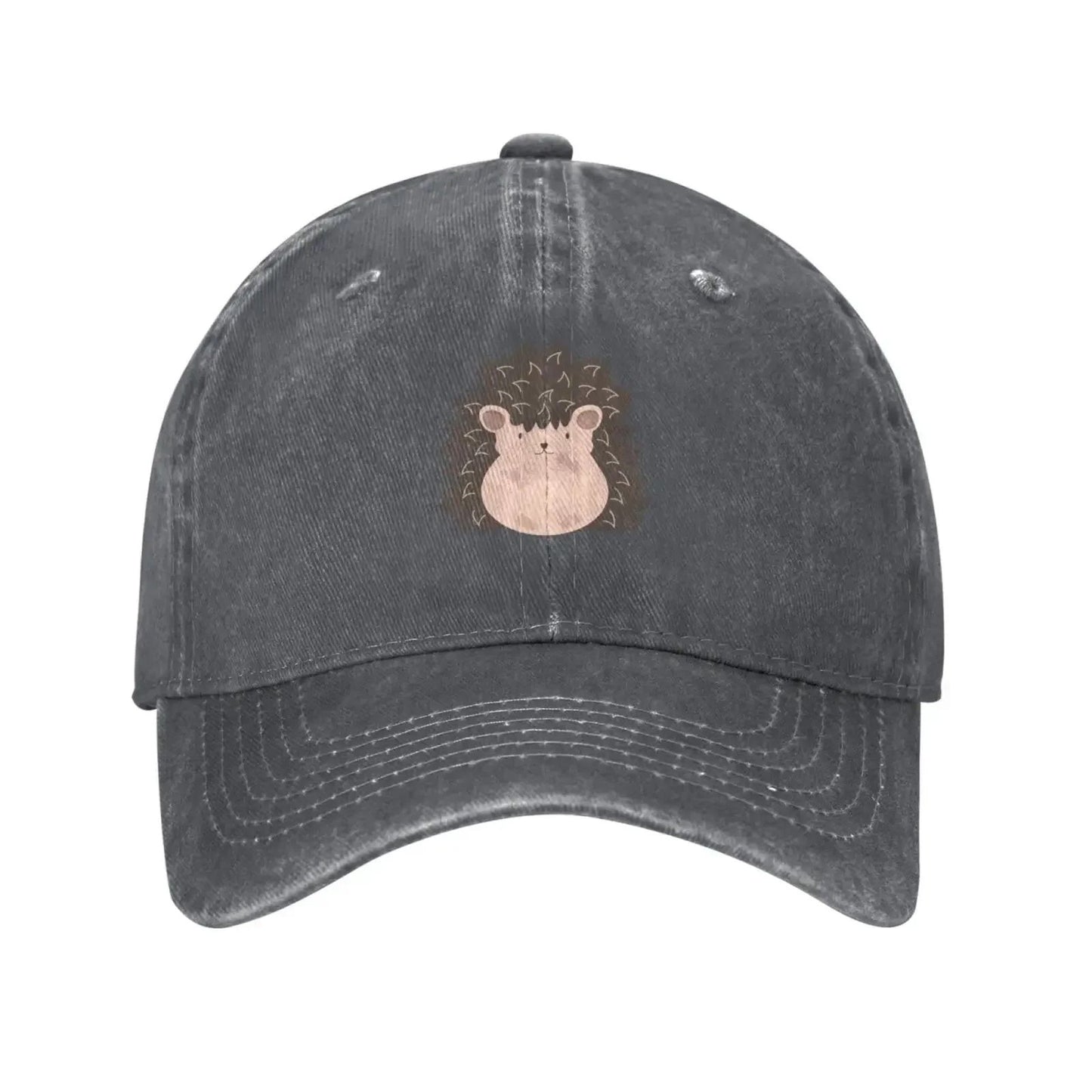 Cute Hedgehog Baseball Cap for Men Women Vintage Trucker Hats Dad Caps for Daily