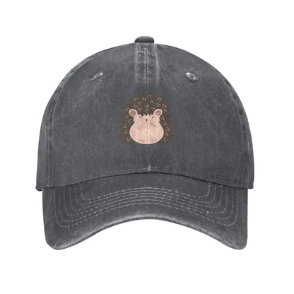 Cute Hedgehog Baseball Cap for Men Women Vintage Trucker Hats Dad Caps for Daily