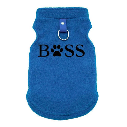 Roupas para cães BSS, casaco de outono inverno, colete quente de lã para cães pequenos Chihuahua Bulldog, jaquetas, fantasias e suprimentos