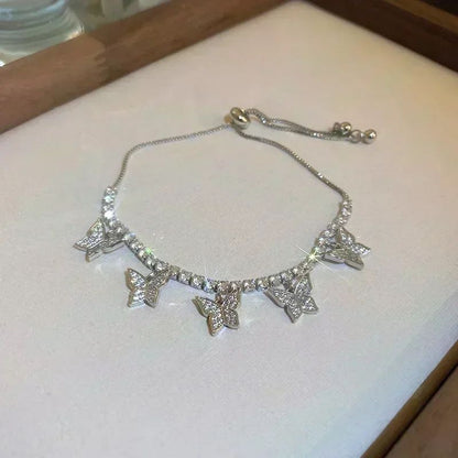 Pulseira de Tulipa de Opala Requintada com Zircônia para Mulheres Acessório Diário Personalizado da Moda Joias para Festas Presentes de Aniversário