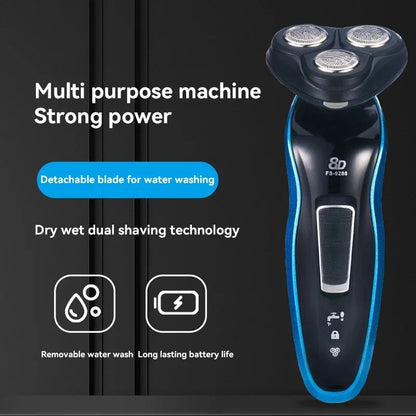 Xiaomi Men's Shaver 3-in-1 Washable Painless Ultra-Thin Three-blade Wet and Dry Cordless Rechargeable Nose Hair Razor