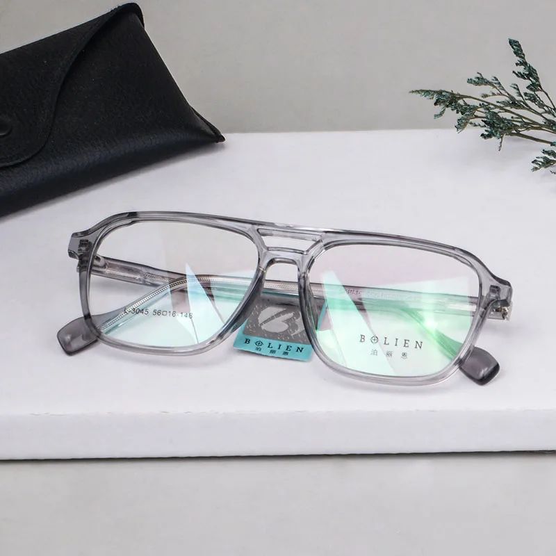 Big Size Progressive Multifocal Reading Glasses Unisex Myopia Color Lenses Blue Light Blocking Computer Glasses Custom By Buyer