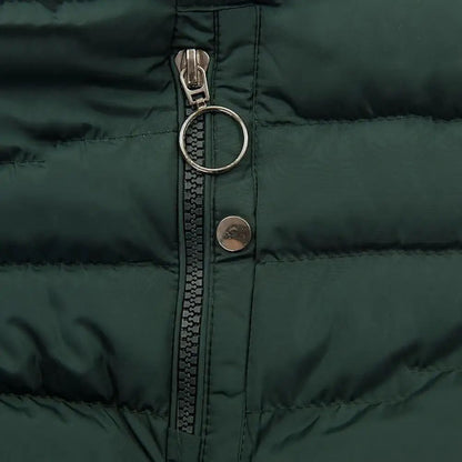 Long Sleeve Coat Solid Women's Winter Jacket with Plush Lining Hooded Outerwear Warm Windproof Down Coat for Cold Weather