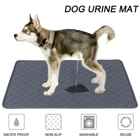 Dog Waterproof Pee Pad Reusable Washable Dog Urine Mat Car Seat Floor Sofa Pet Cat Bed Furniture 35x50 Size Tapetes Para Carro