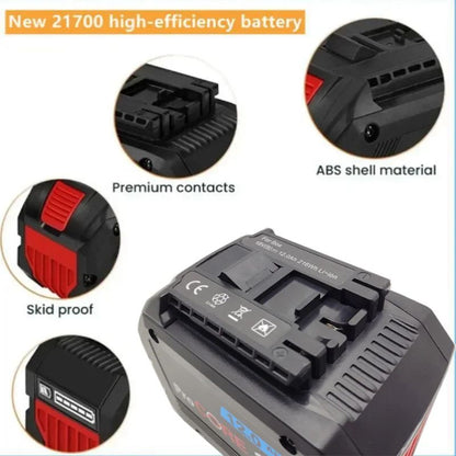 Bateria Recarregável ProCORE 18V 12Ah 100% Original, para ferramentas sem fio BAT609 BAT618 GBA18V80 célula de energia 21700 de alta potência 5C