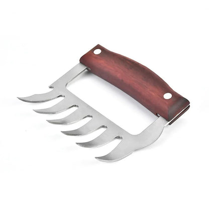 Outdoor Barbecue Fork Shredde Bear Claws Pull Shred Pork Meat Clamp Manual Roasting Fork Kitchen Tool Accessories BBQ Tools